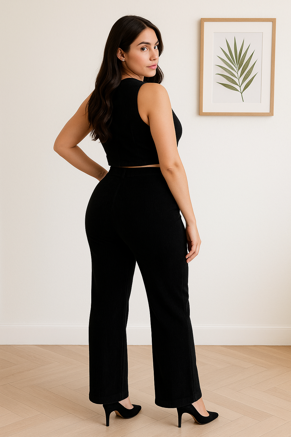 Conjunto Pantalon y Chaleco en Pana