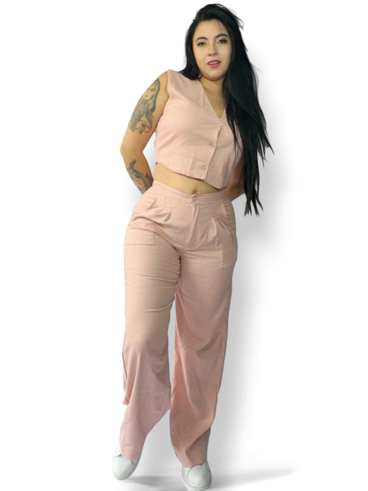 Conjunto y Blusa cuello alto