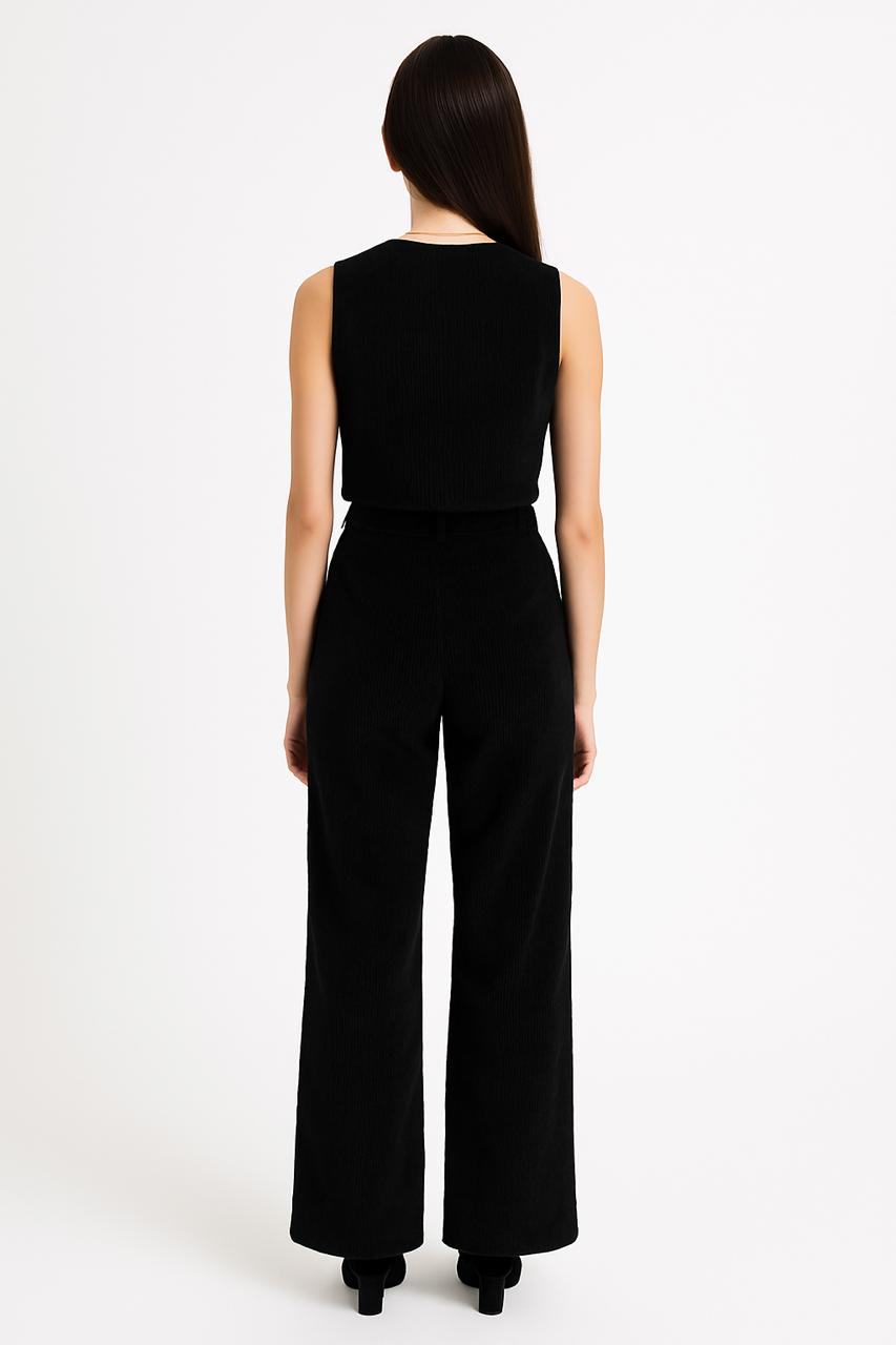 Conjunto Pantalon y Chaleco en Pana