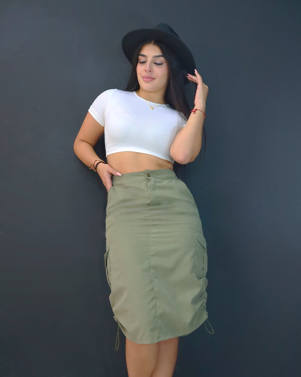 Falda Larga Camuflada