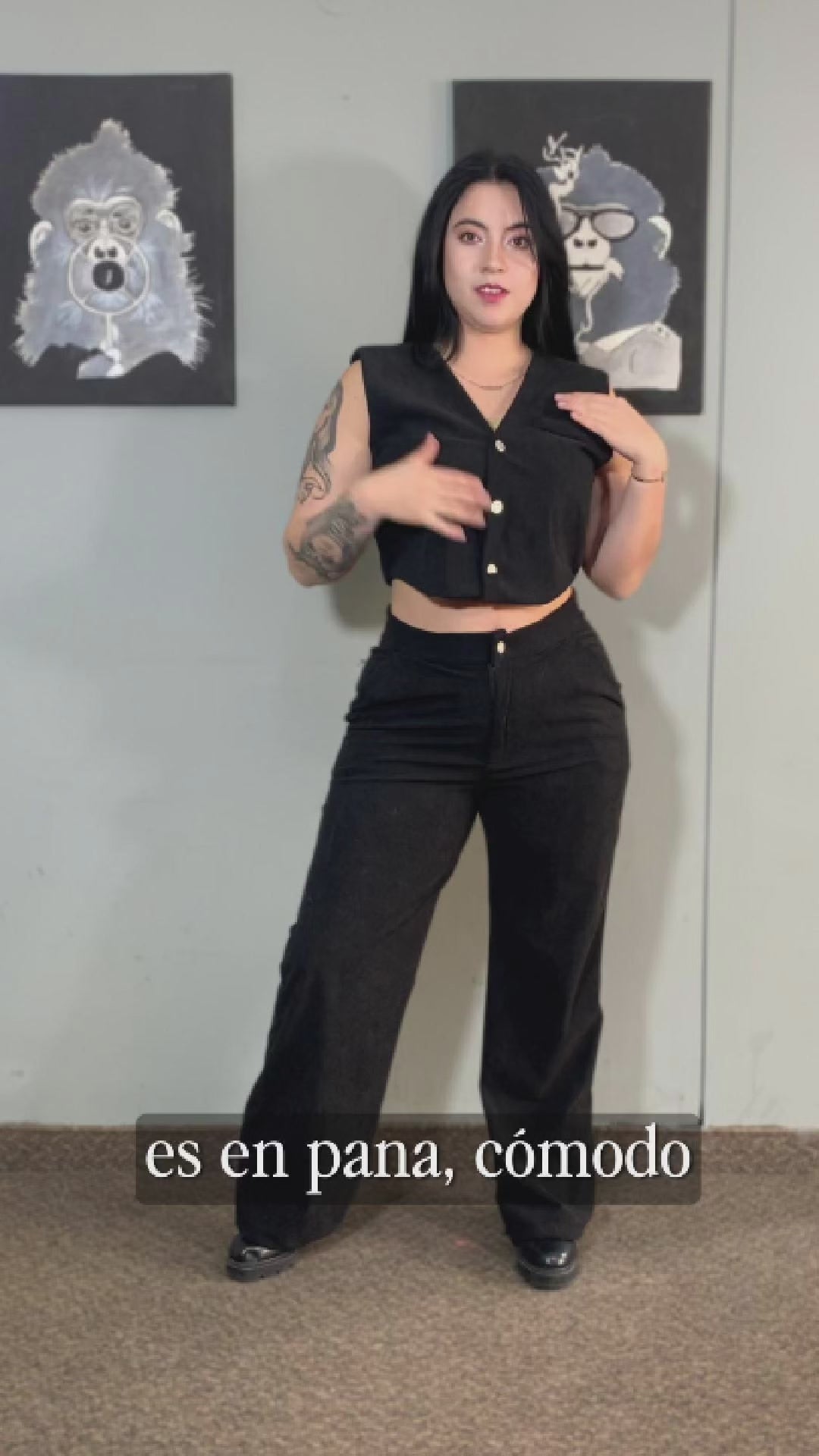 Conjunto Pantalon y Chaleco en Pana