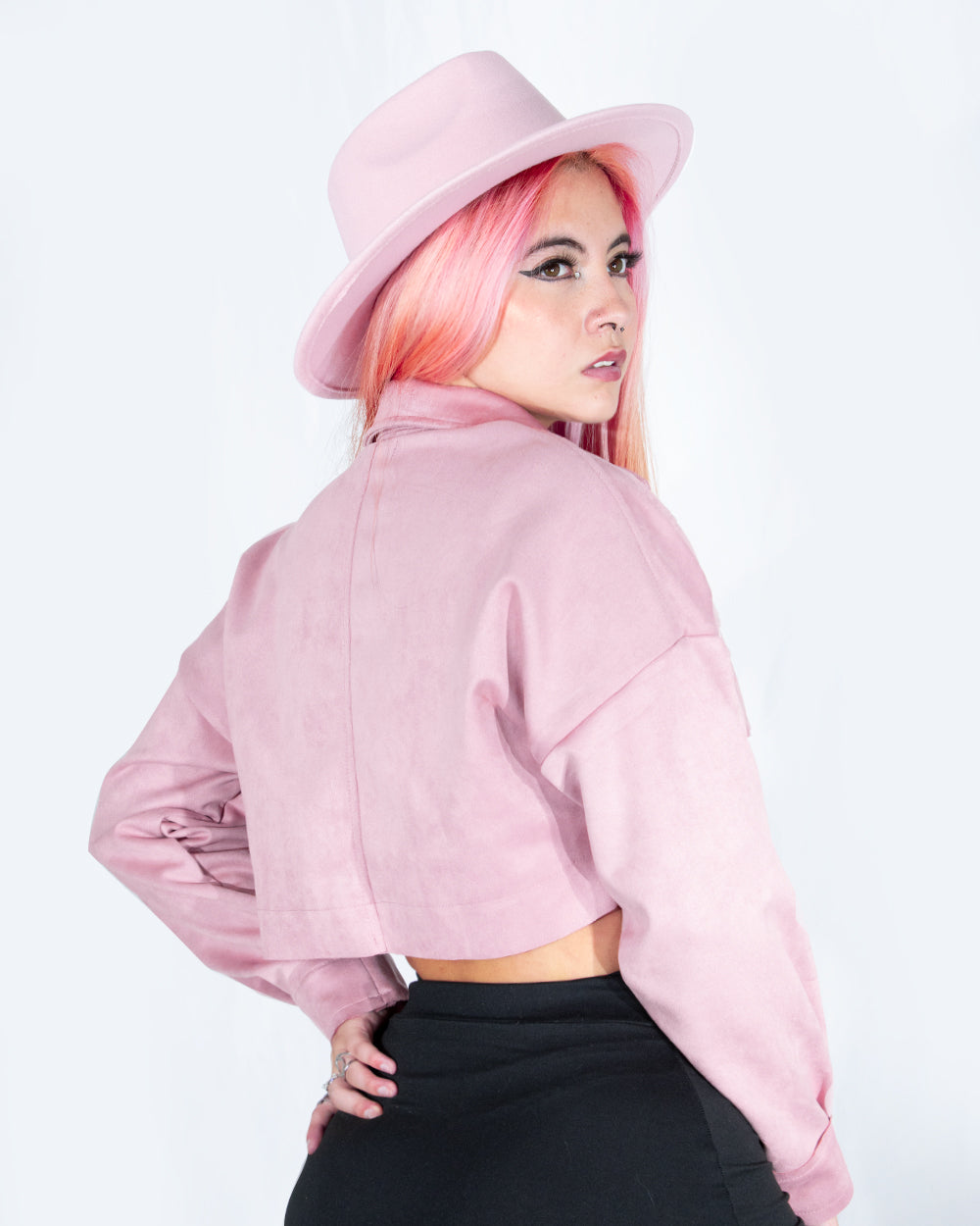 CHAQUETA EN GAMUZA
