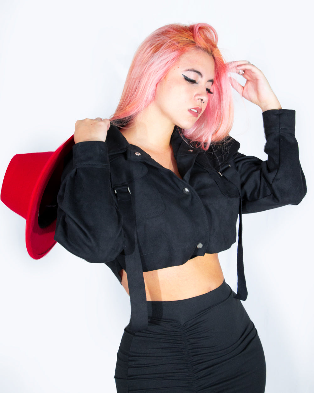 CHAQUETA EN GAMUZA