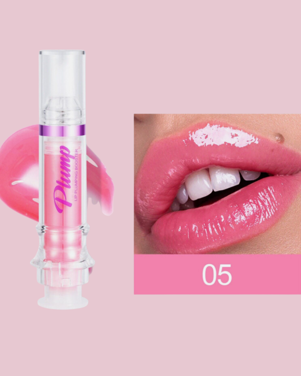 Voluminizador de labios con color