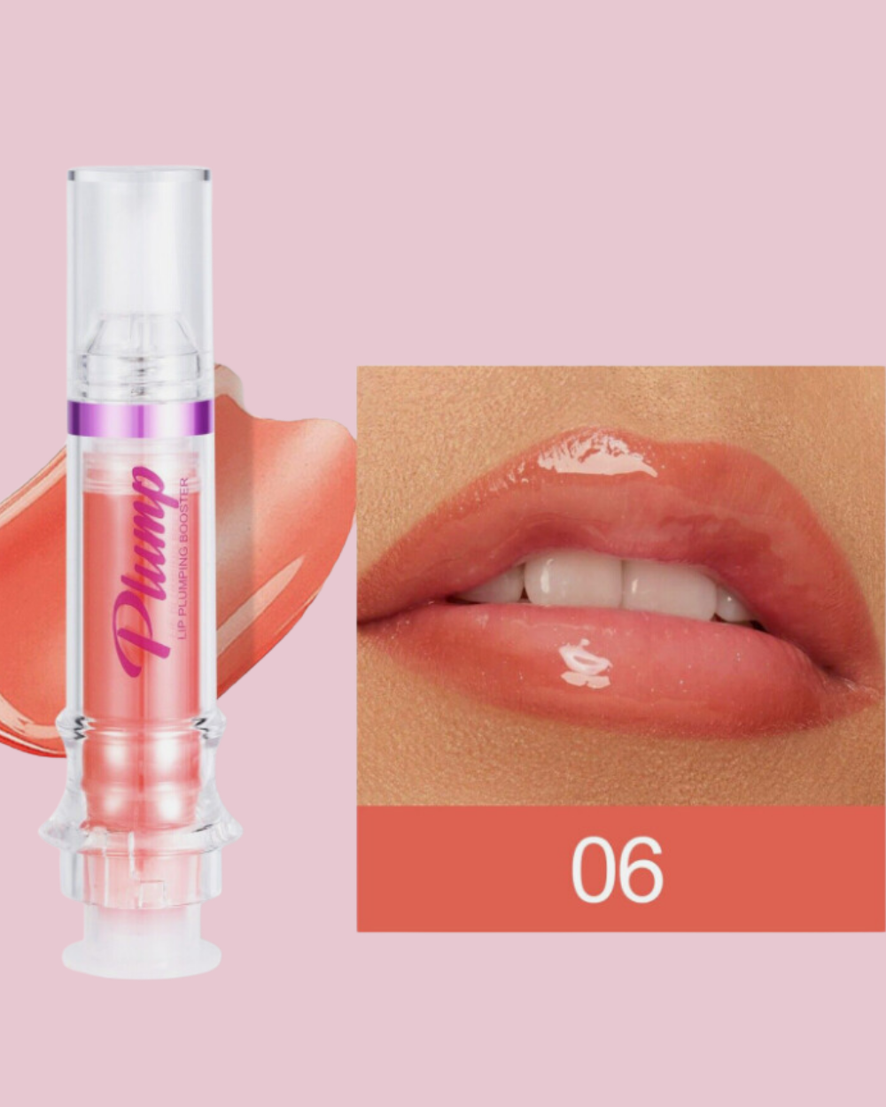 Voluminizador de labios con color