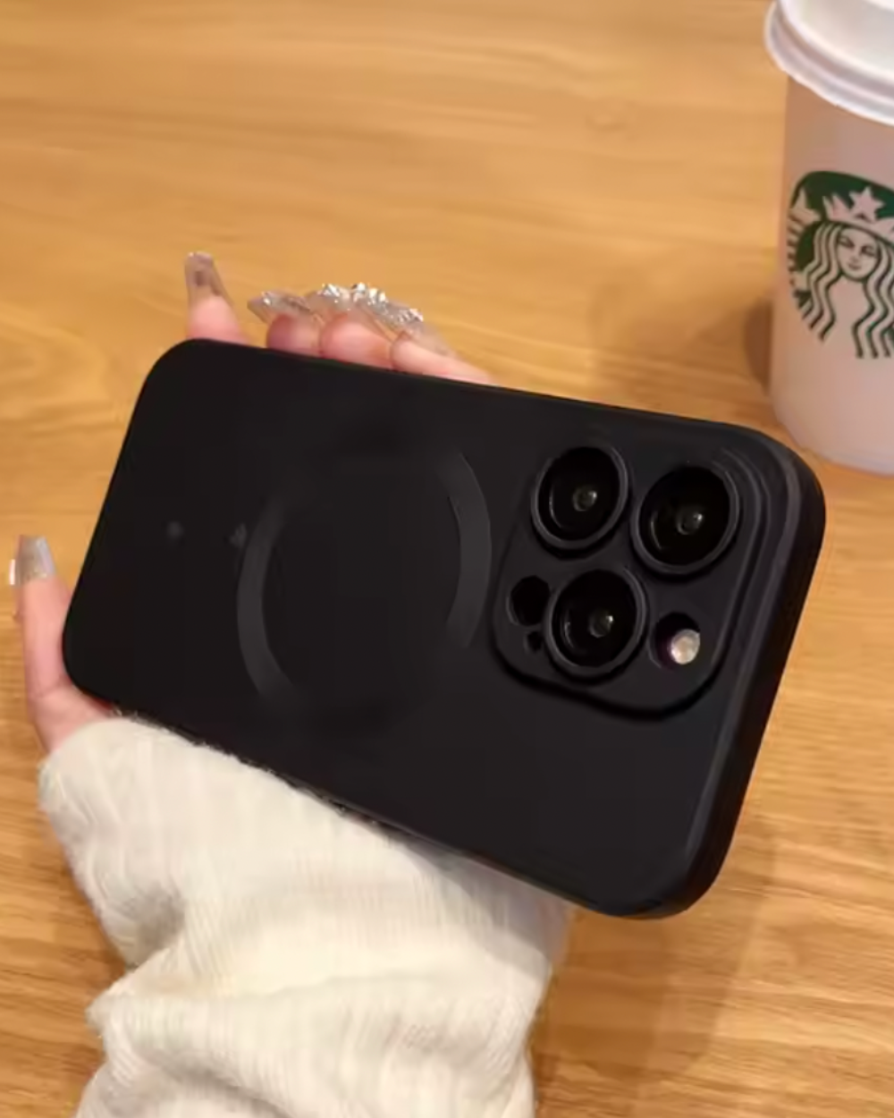 Case, funda o forro para iphone Negro