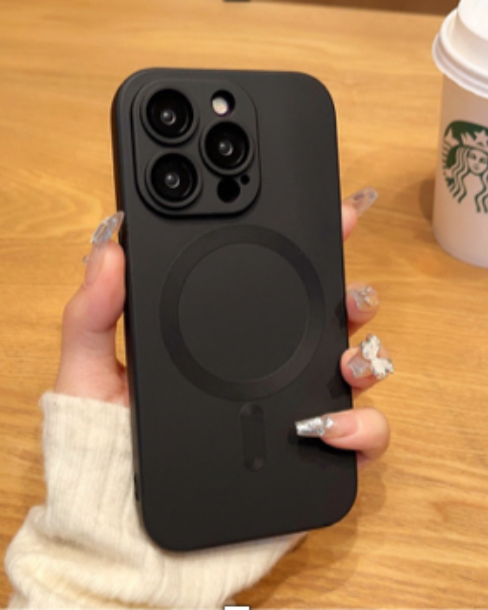 Case, funda o forro para iphone Negro