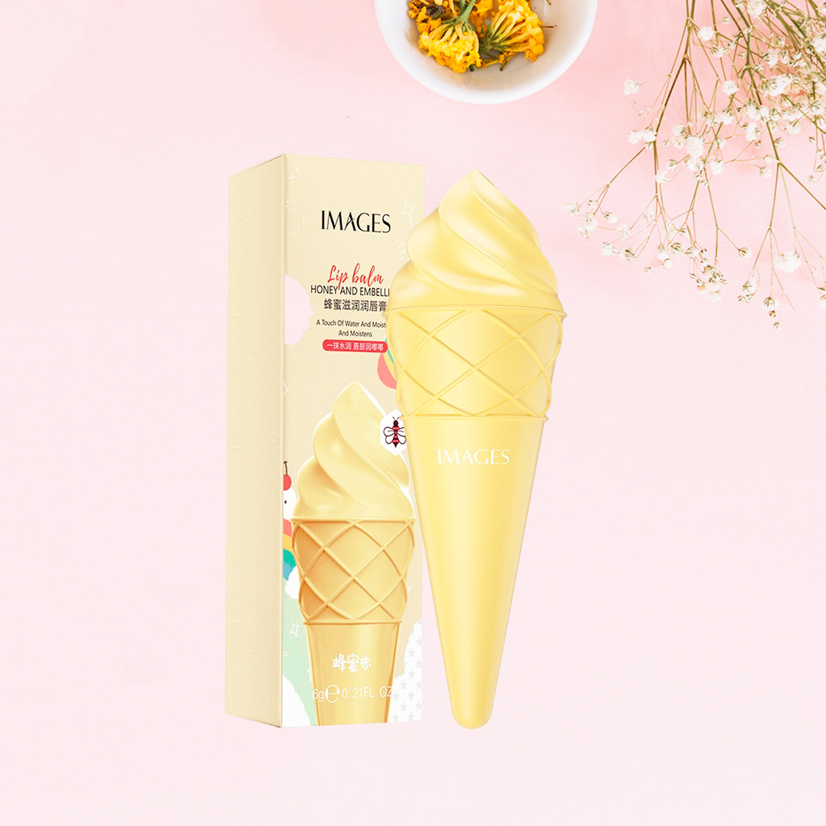 Balsamo forma de cono hidratante