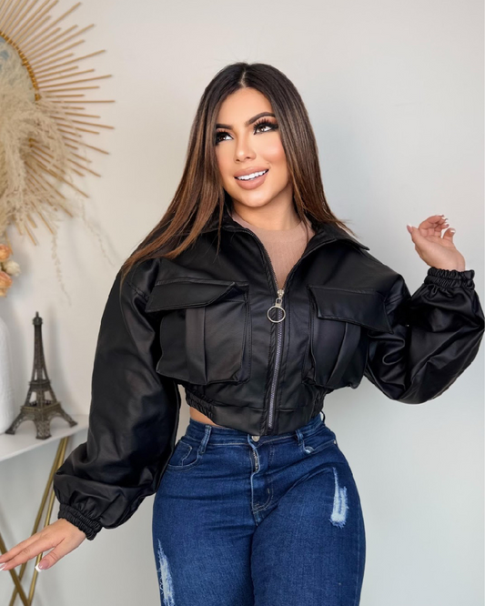 Chaqueta  Cargo Para Mujer