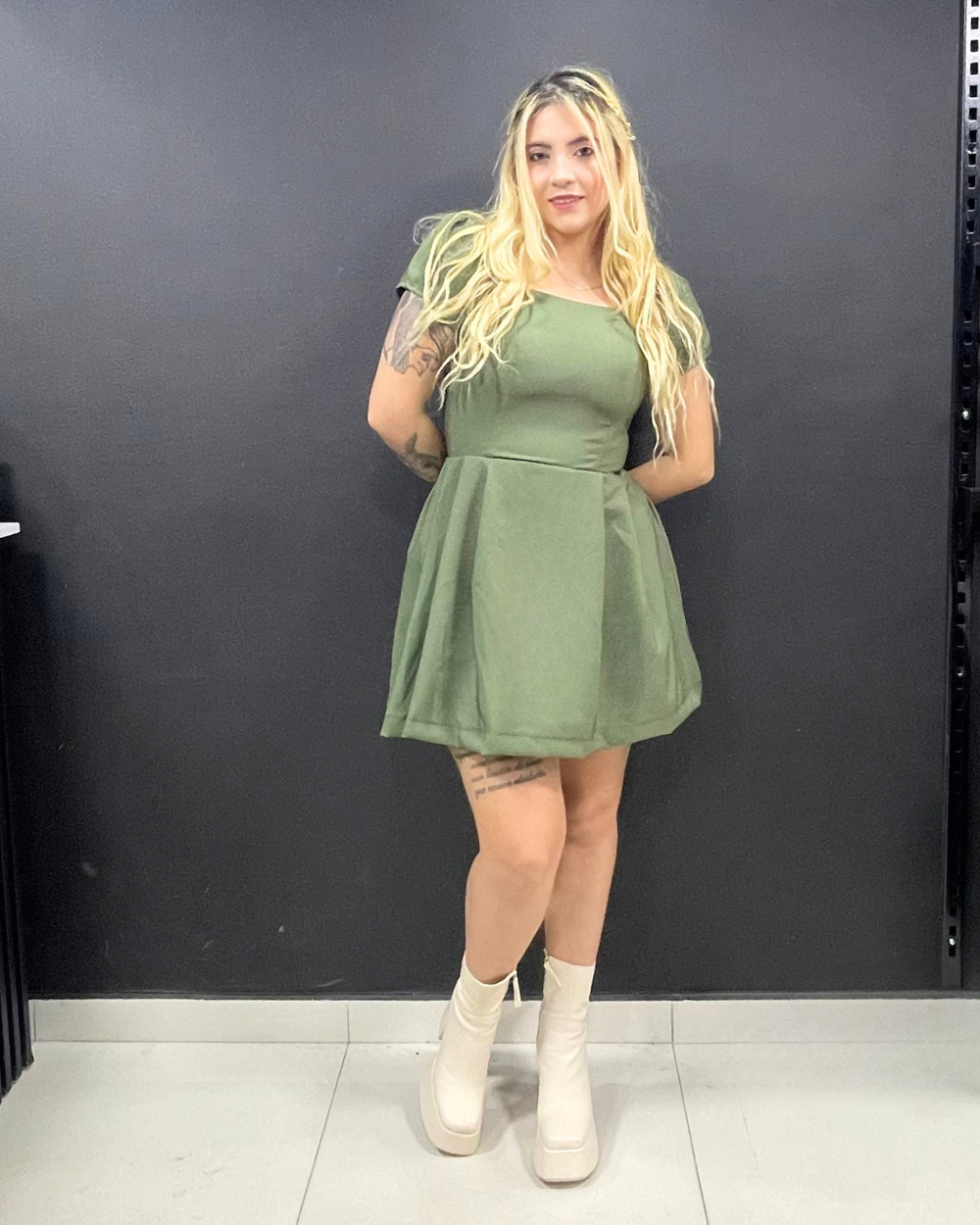 Vestido Poblado