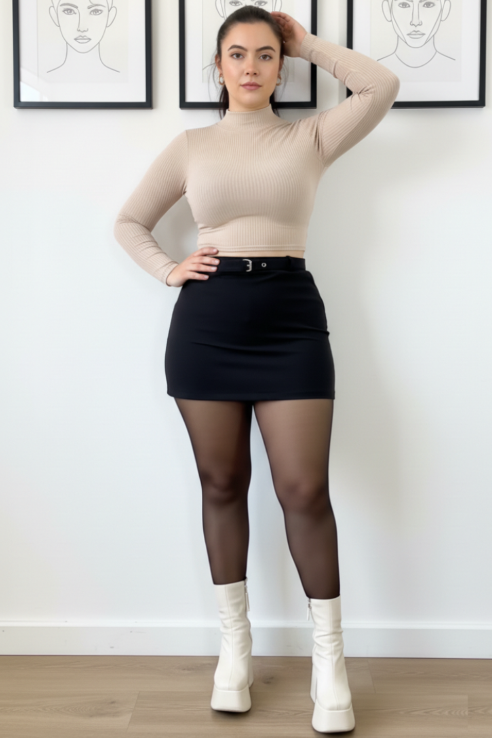 Falda Correa