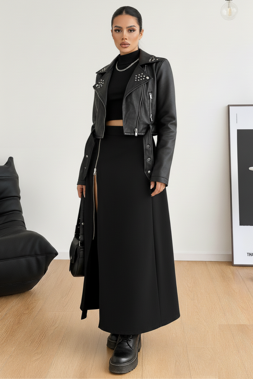 Conjunto Falda, chaqueta y blusa