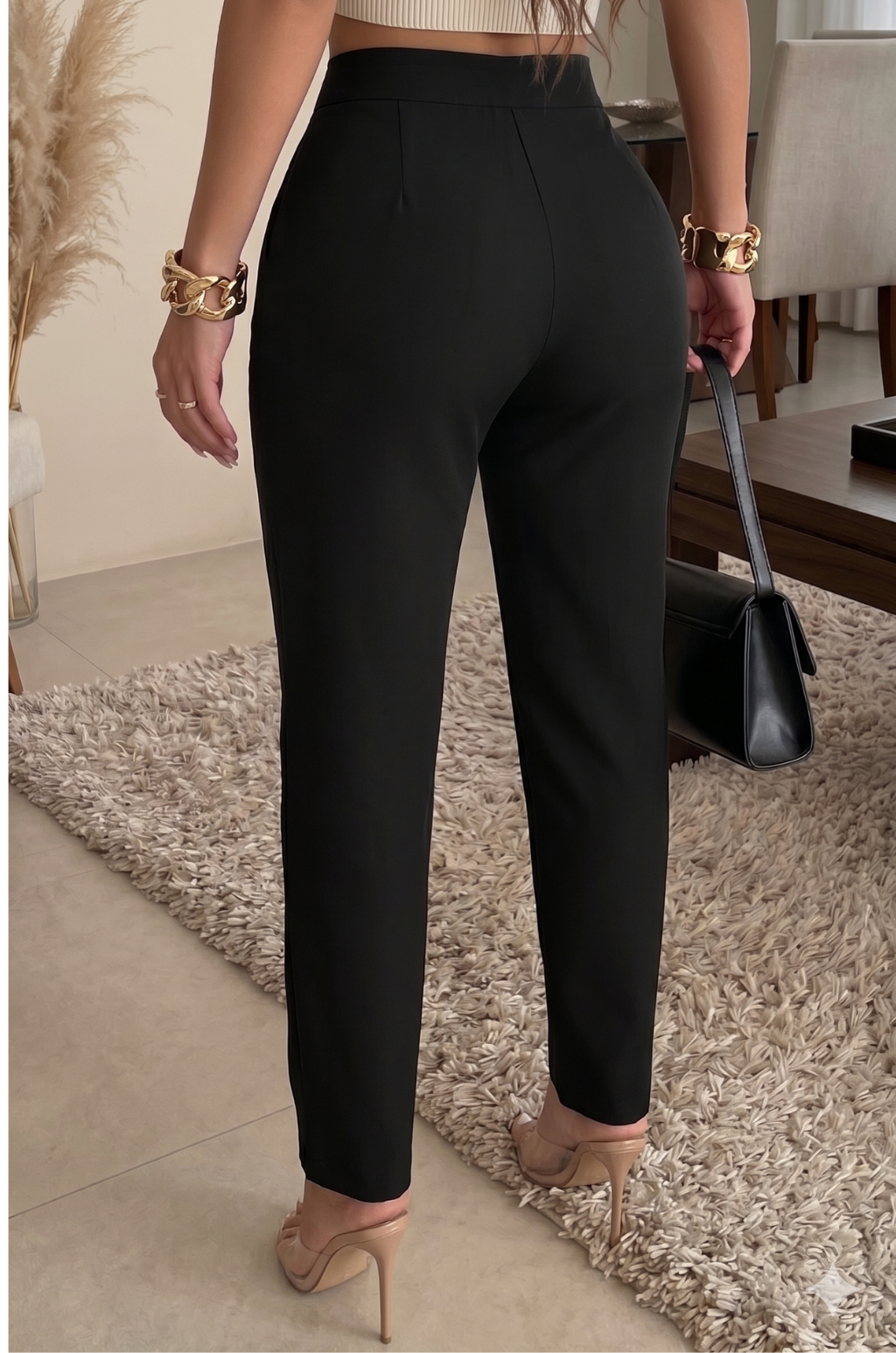 Pantalón Casual para Mujer  Tiro Alto