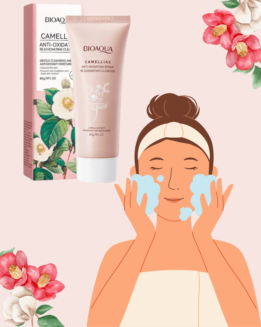 Jabon Facial Camellias