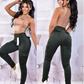 Pantalon Tiro Alto  Cargo Estilo Skinin Con Orma