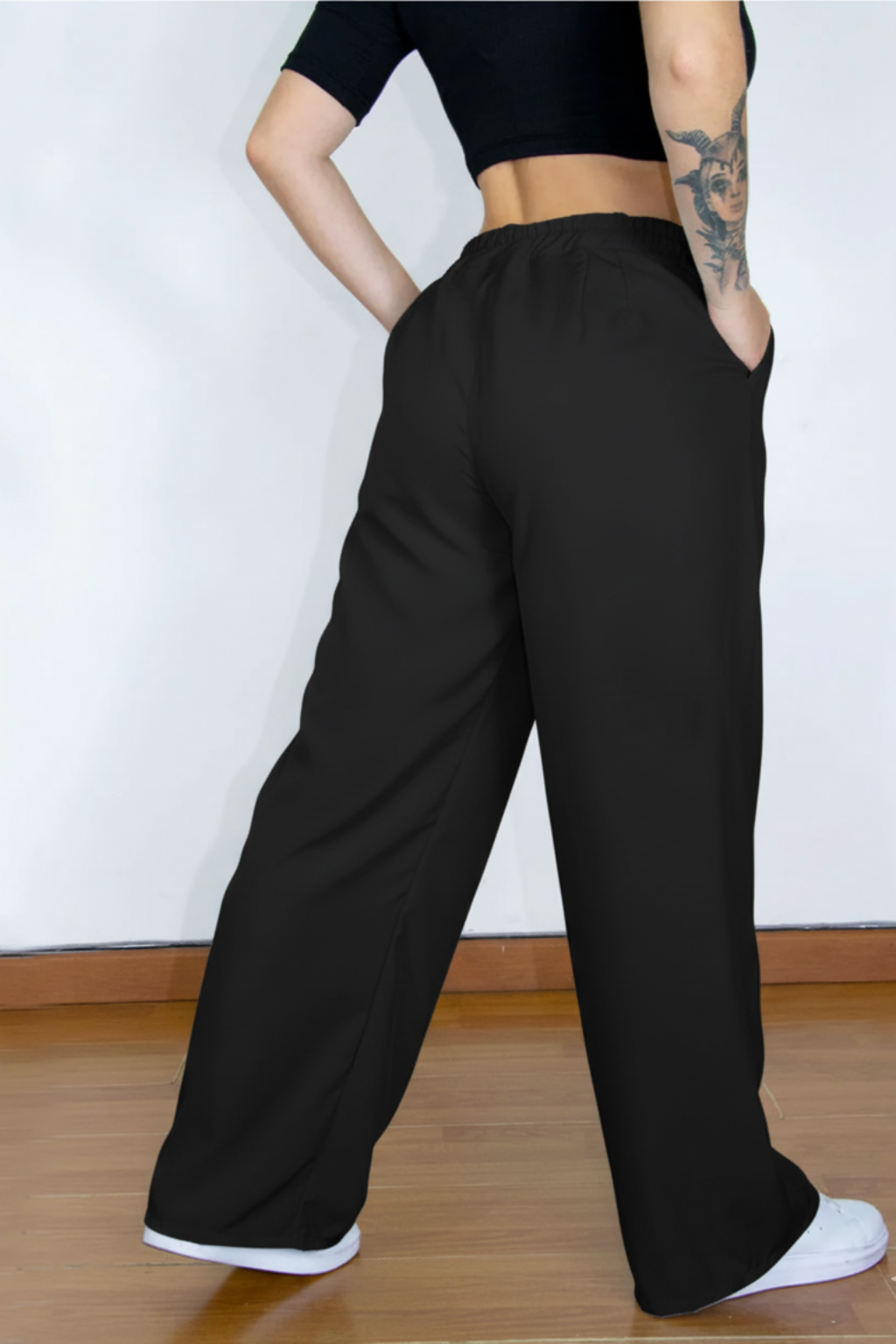 Pantalon Bota Recta Tela