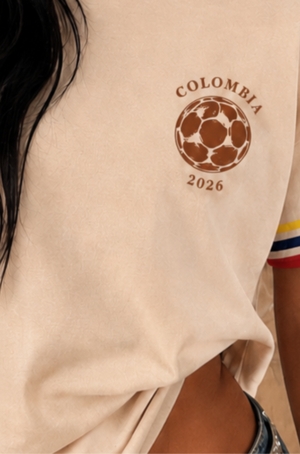 Camiseta Oversize  Colombia 2026