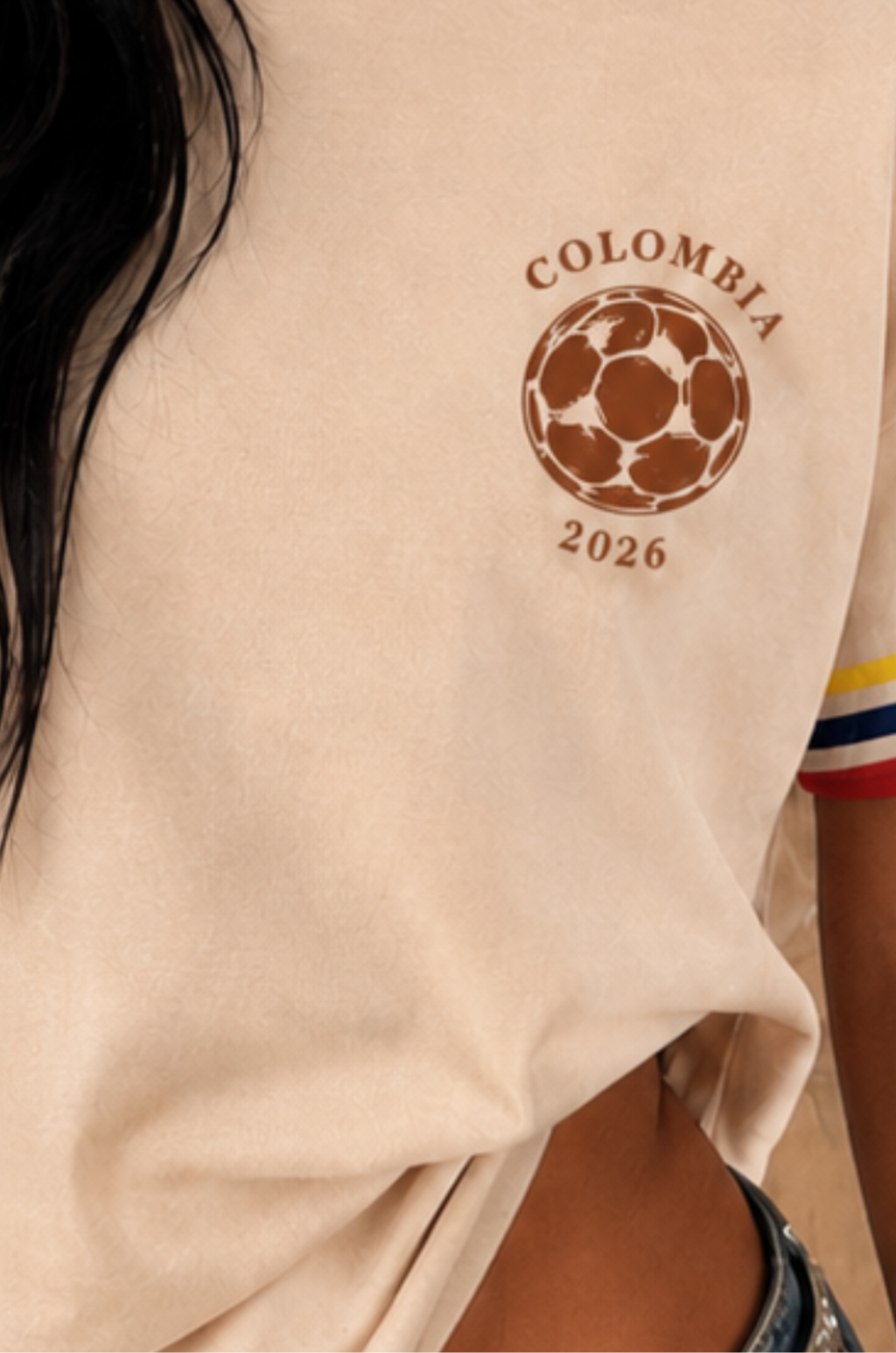 Camiseta Oversize  Colombia 2026