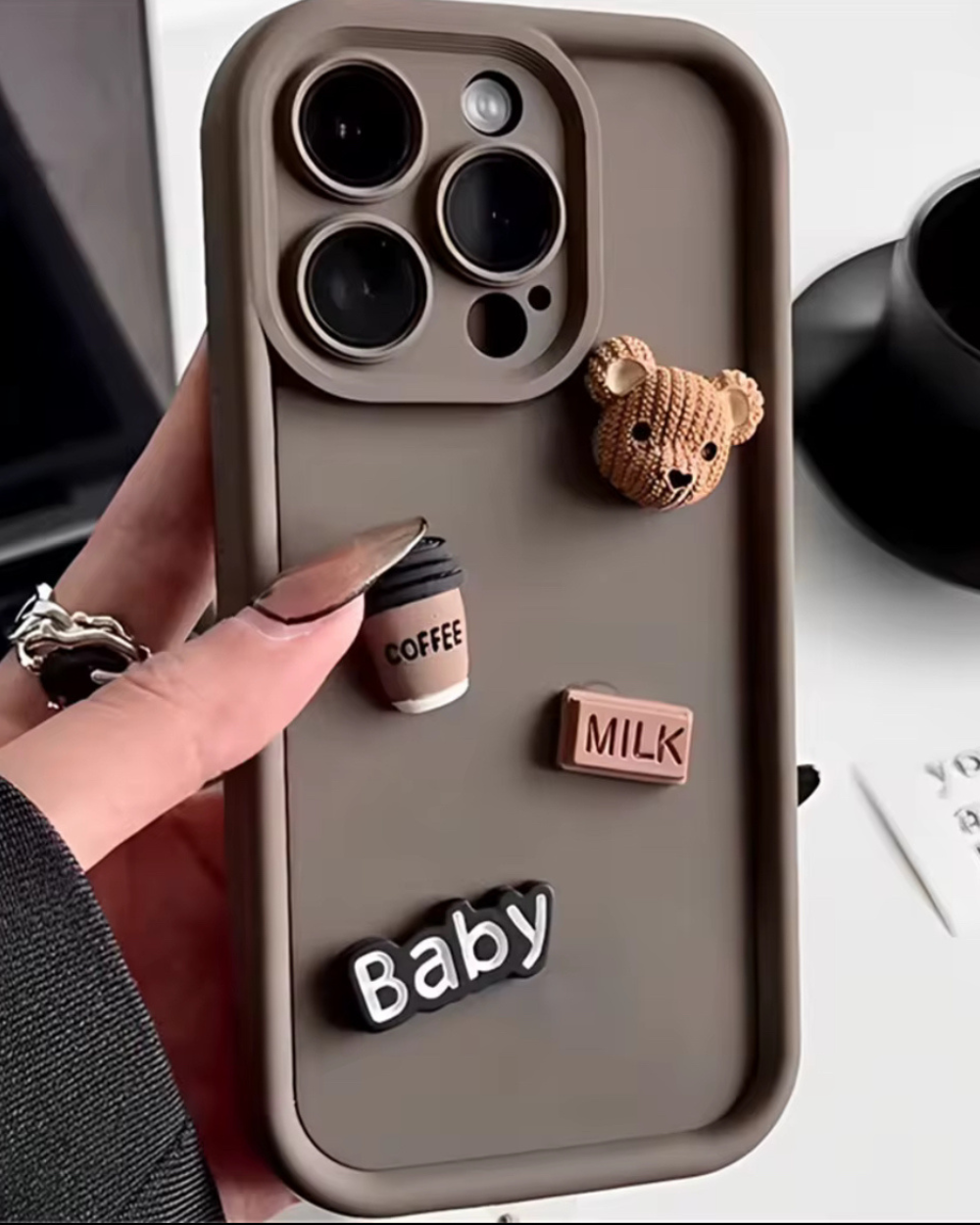 Forro para iPhone 16 Pro Max Oso