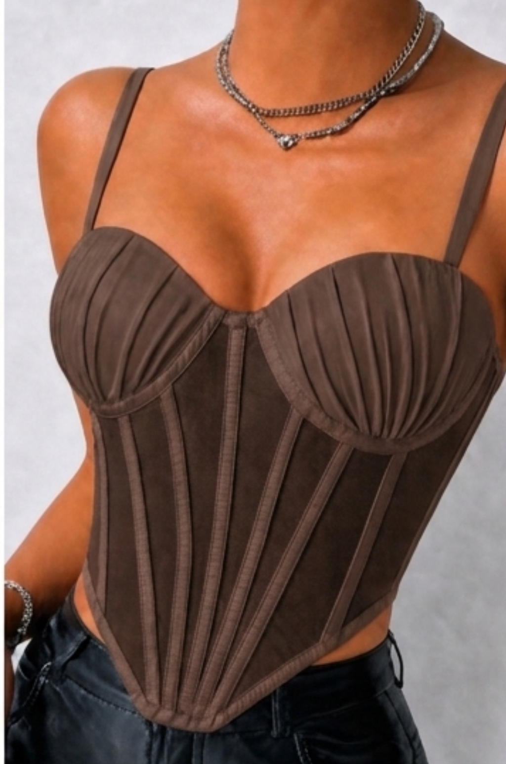 Corset Strapless Con Copa