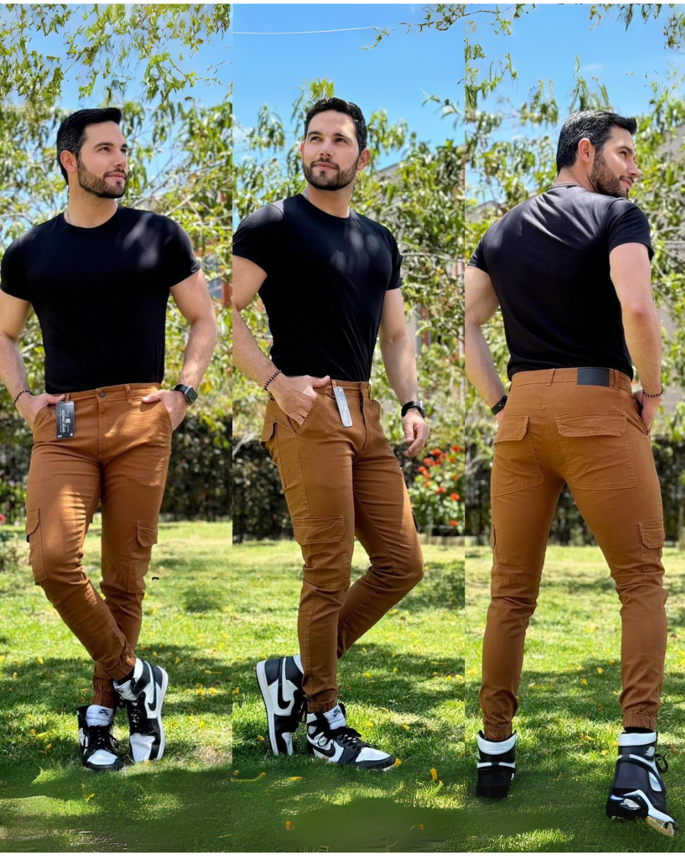 Pantalon Cargo De Hombre