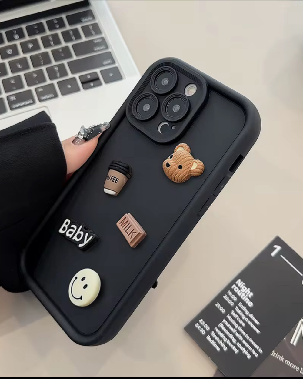 Forro para iPhone 16 Pro Max Oso
