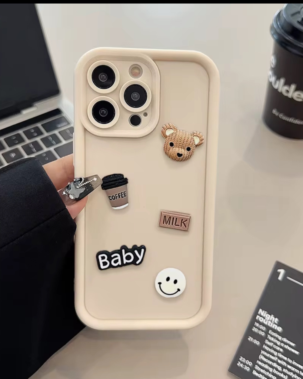 Forro para iPhone 16 Pro Max Oso