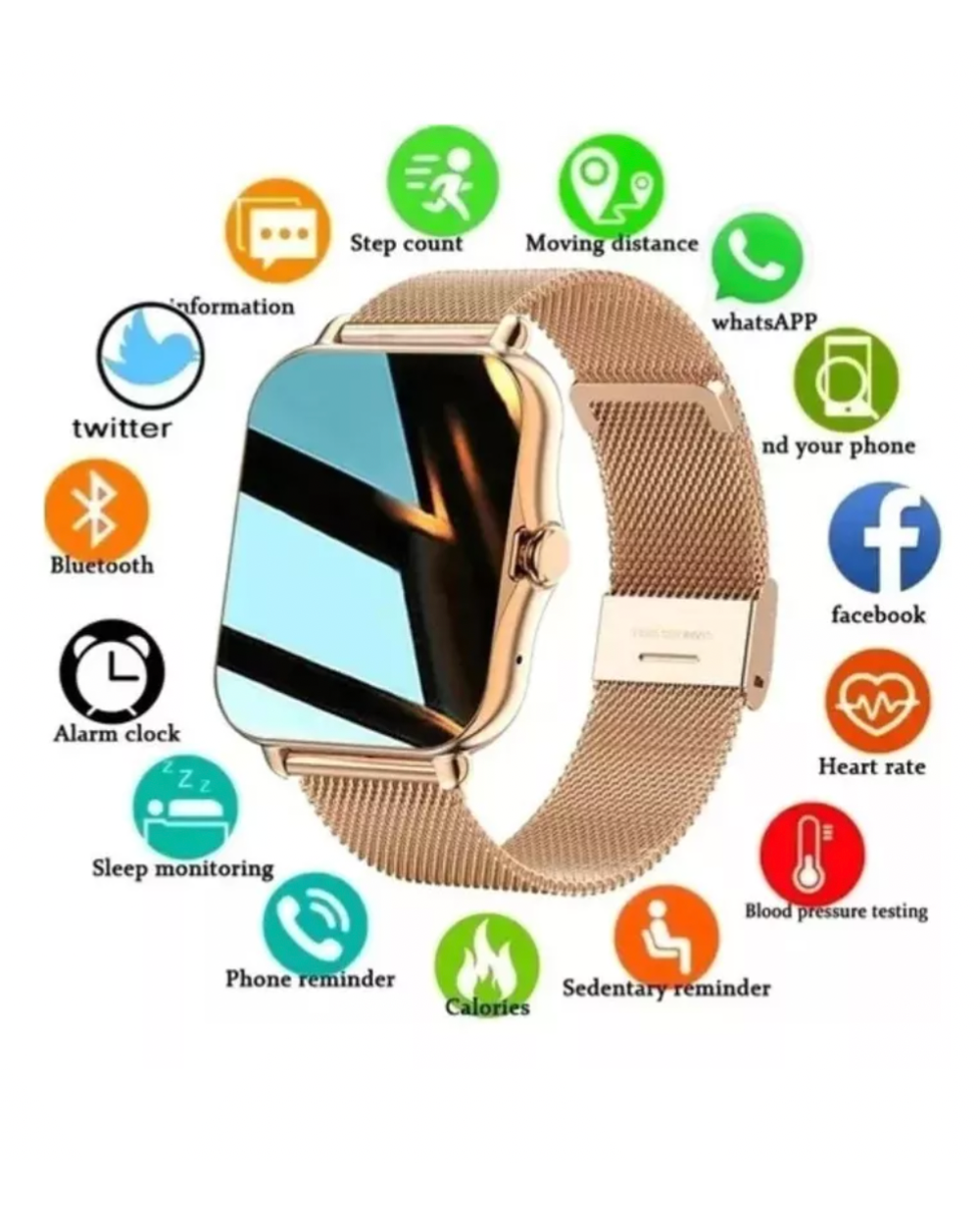 Reloj Inteligente, SmartFit Pro Max para celular