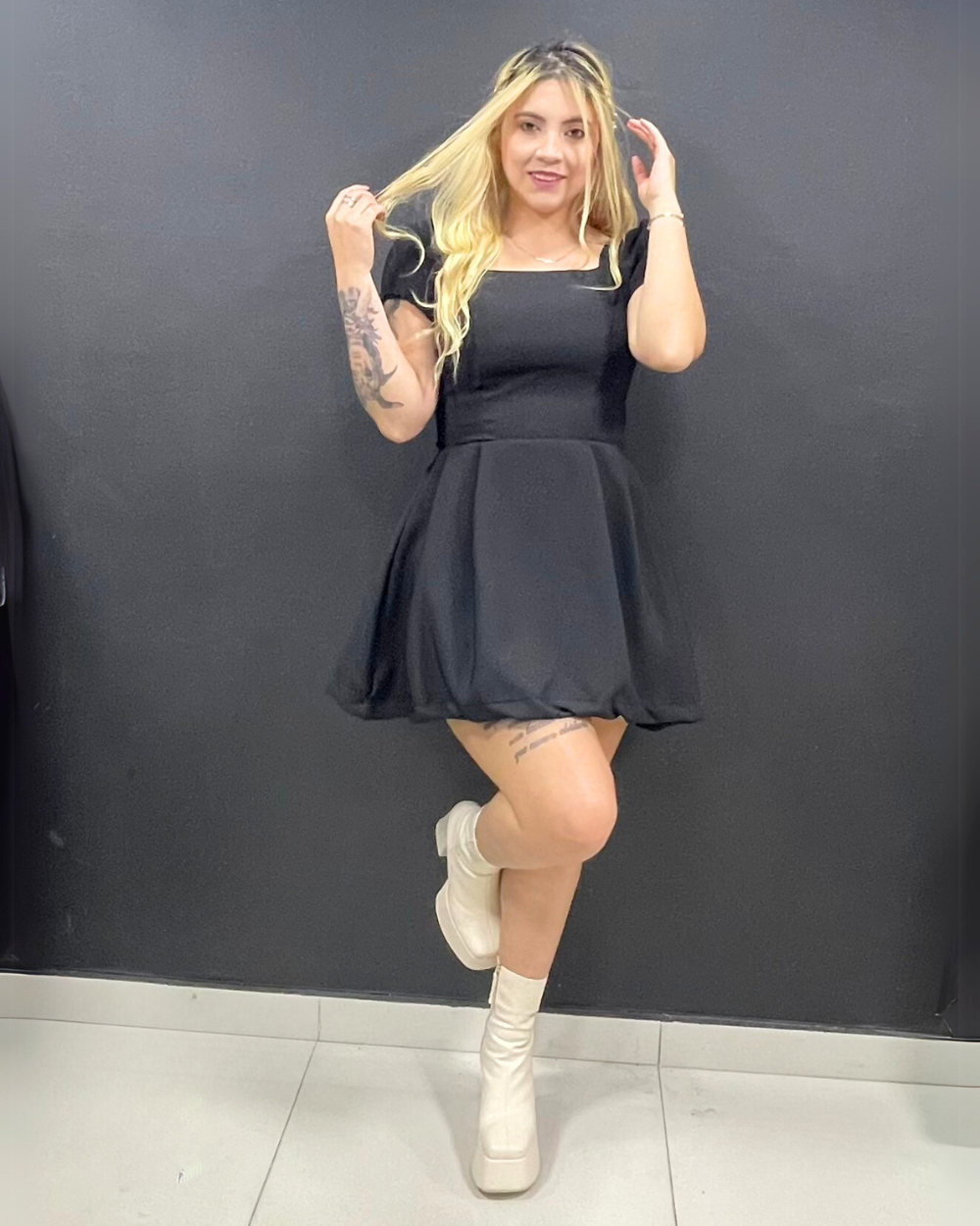 Vestido Poblado