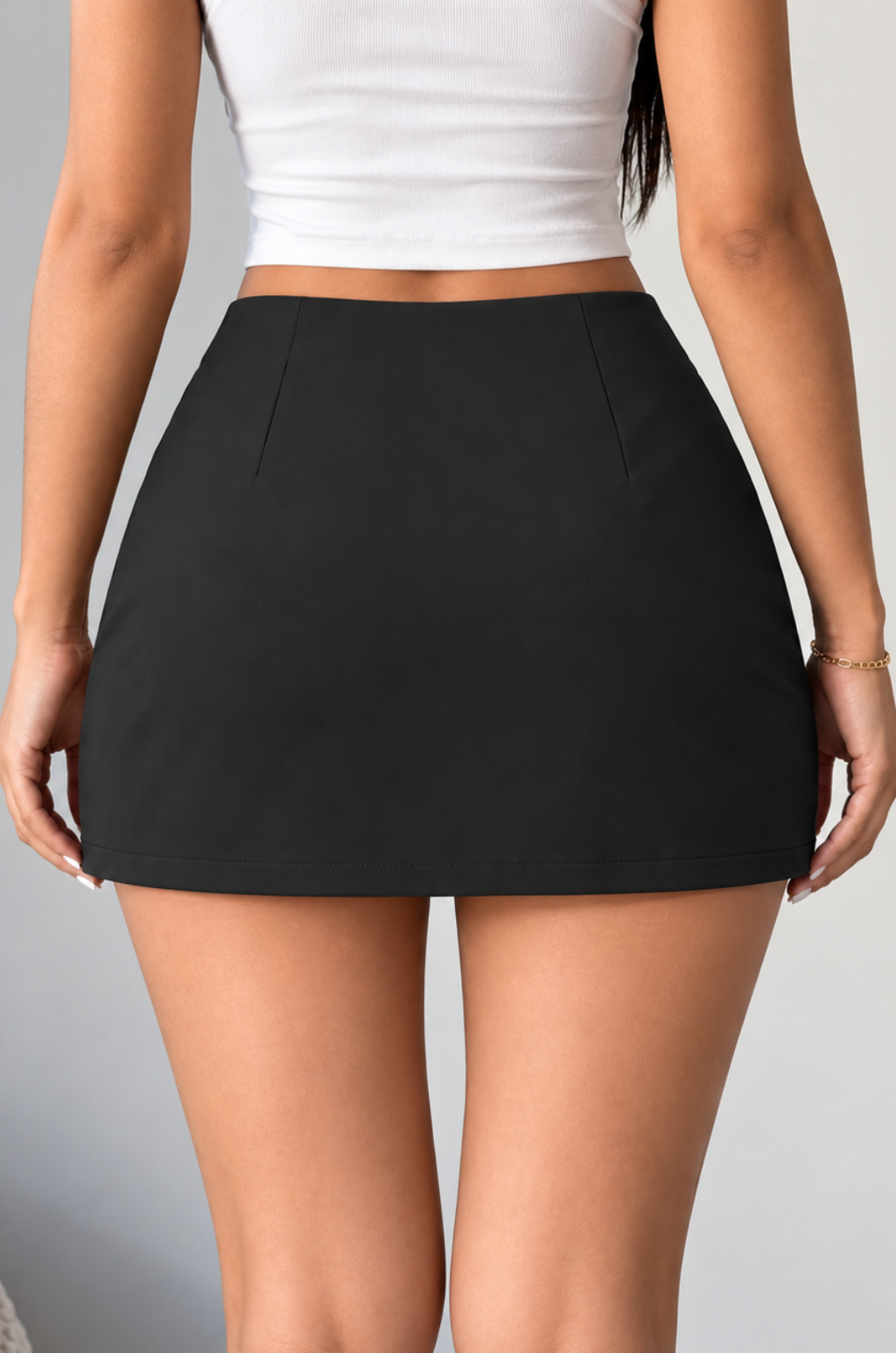 Falda Short Plisada corta