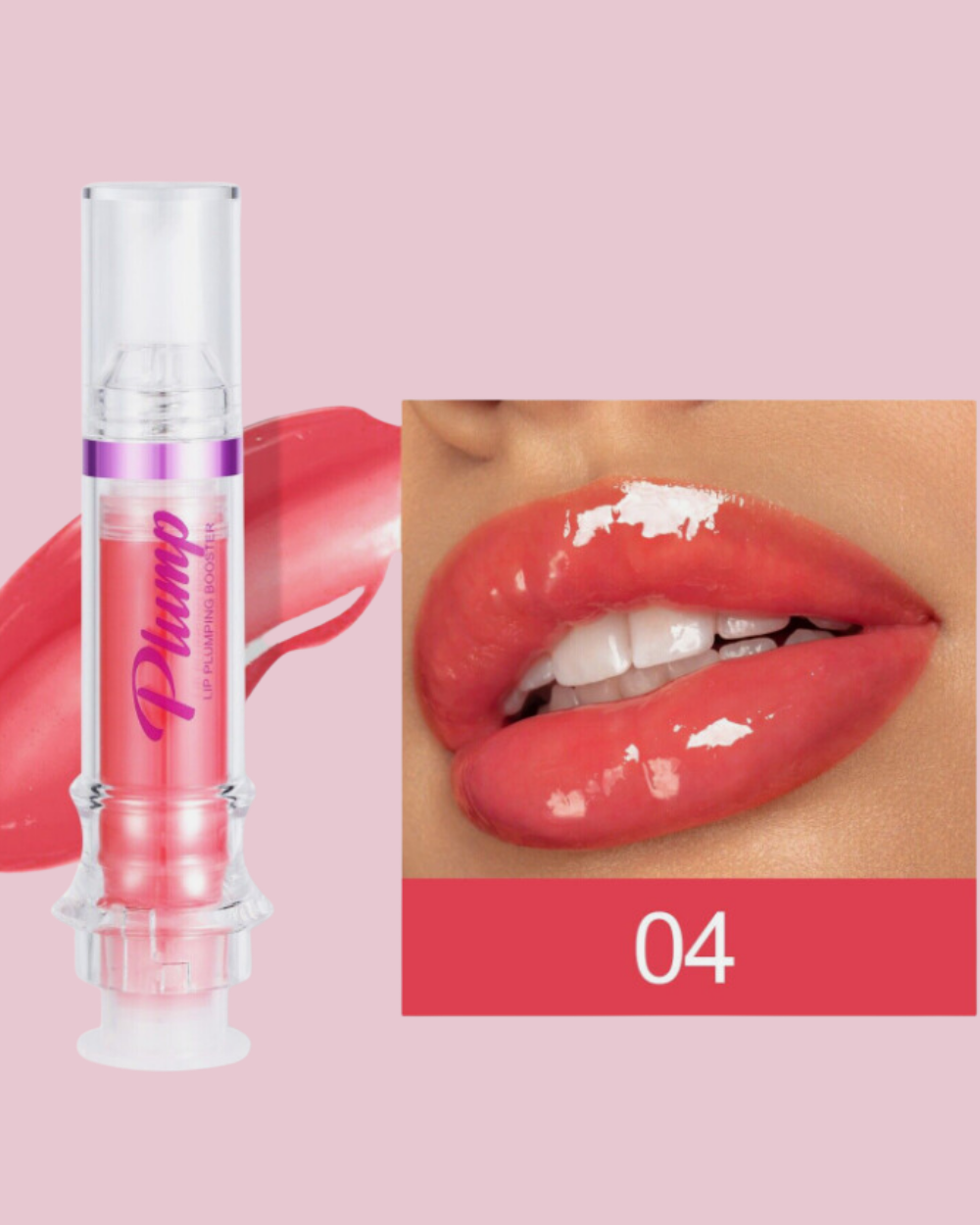 Voluminizador de labios con color