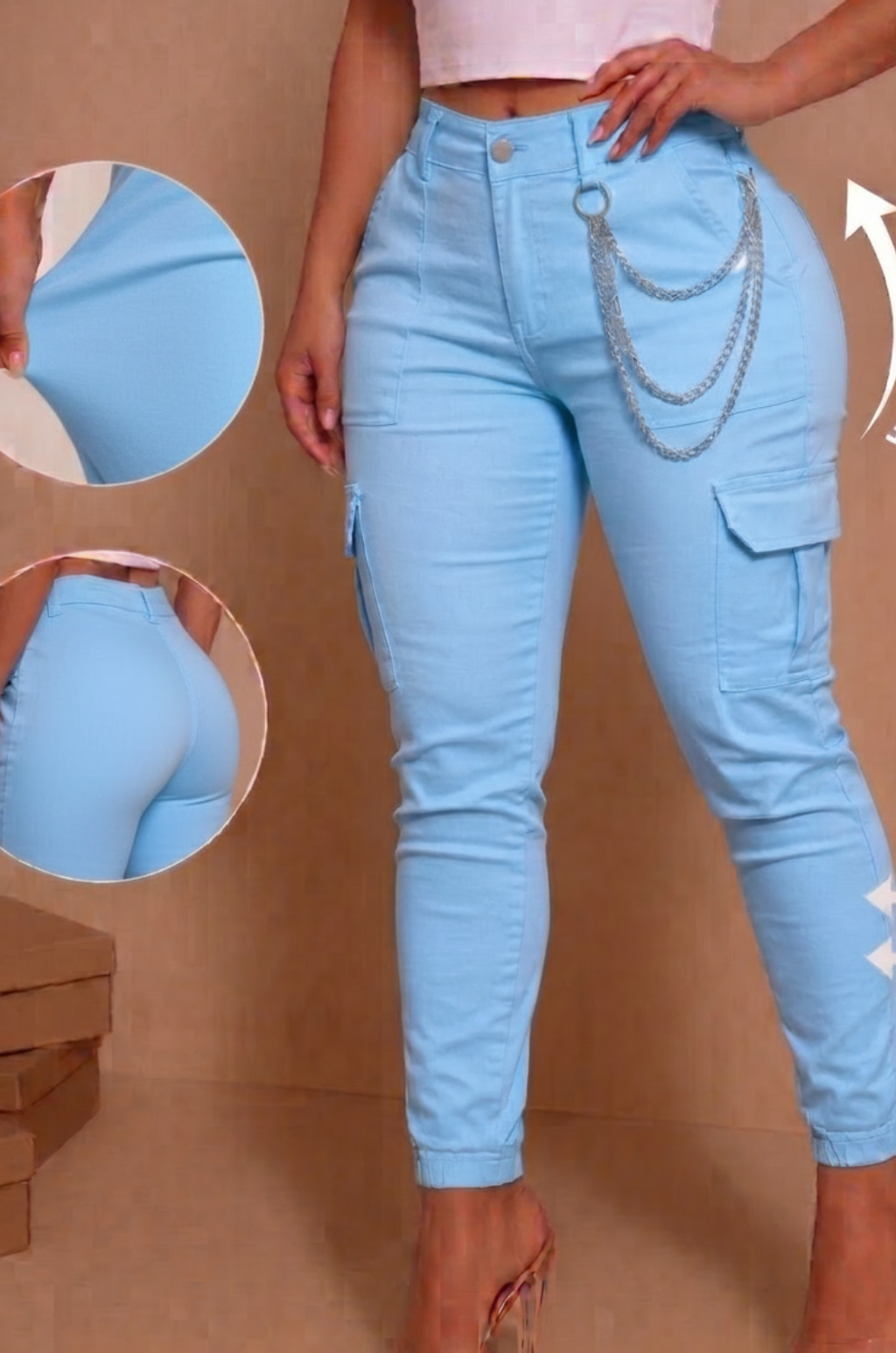 PANTALÓN CAMUFLADO COLORES