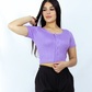 BLUSA AL CUERPO CON BROCHES