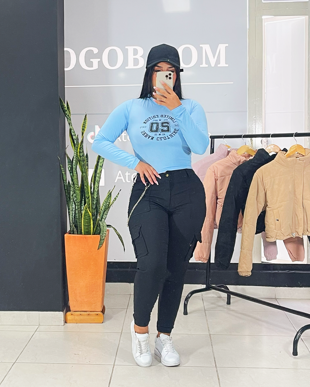 Conjunto Falda shor y blusa