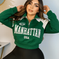 Buzo deportivo con cremallera y estampado para mujer