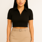 Conjunto Blusa formal y Falda con correa