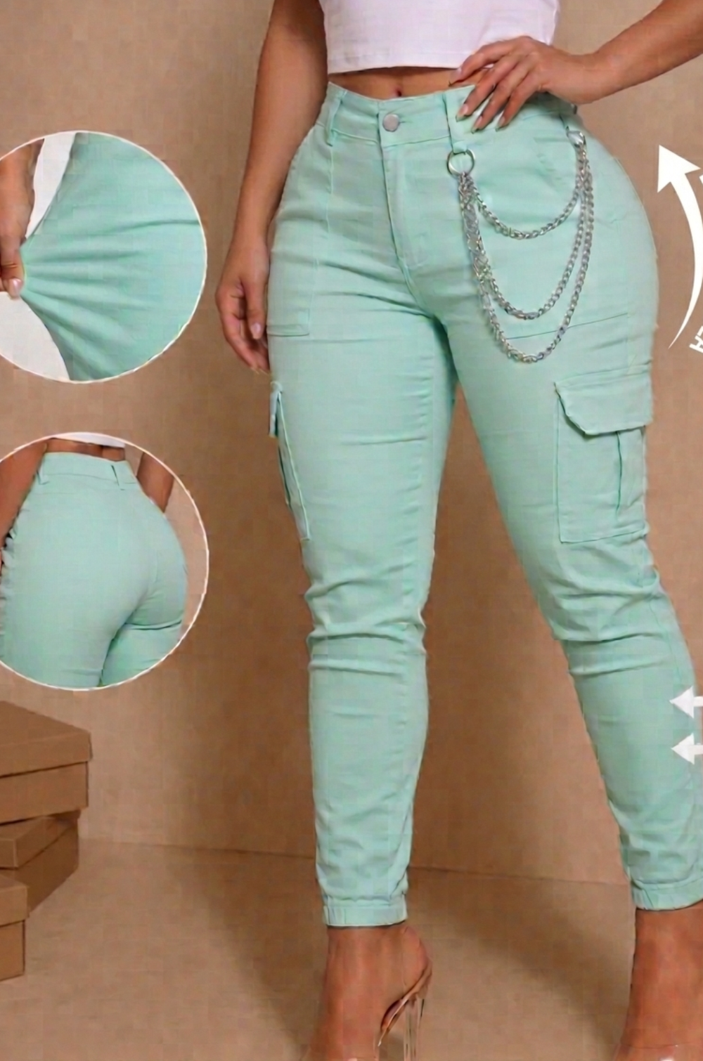 PANTALÓN CAMUFLADO COLORES
