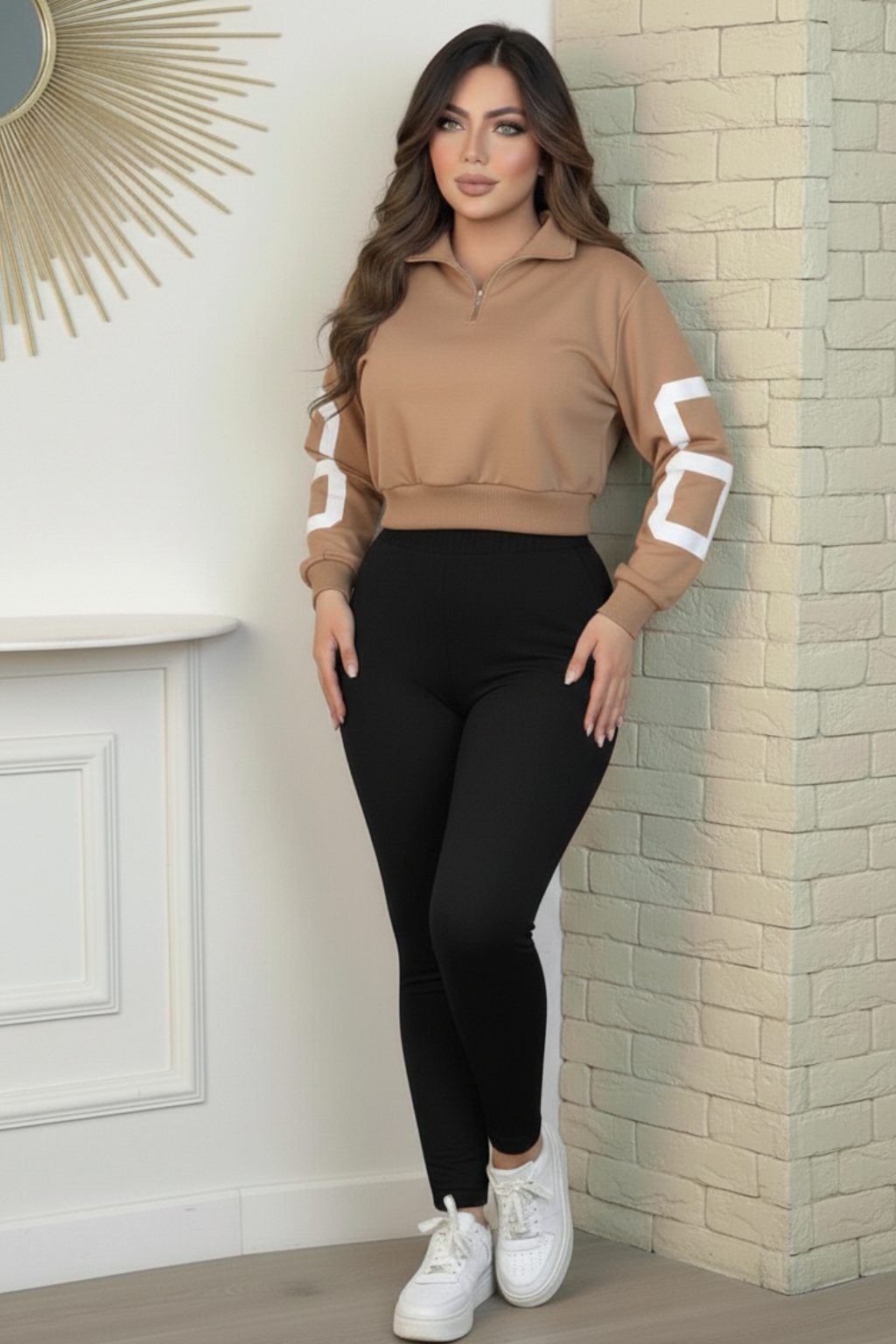 Conjunto Buzo estampado y enterizo