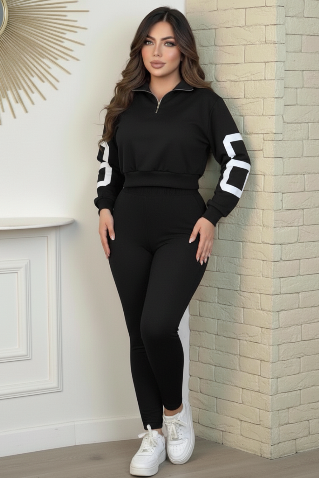 Conjunto Buzo estampado y enterizo