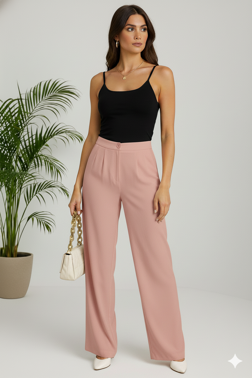 Pantalon  Lino Bota Recta