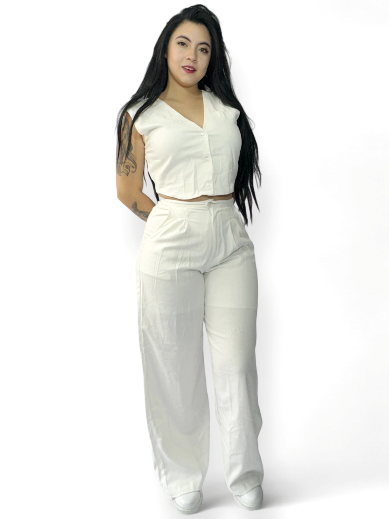 Conjunto y Blusa cuello alto