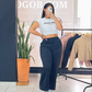 Pantalon en Pana + body