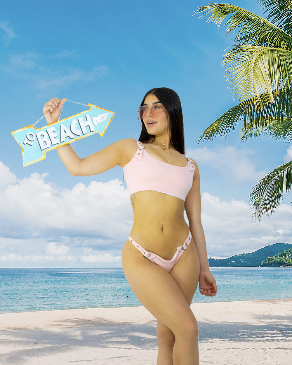 Vestido De Baño Broches