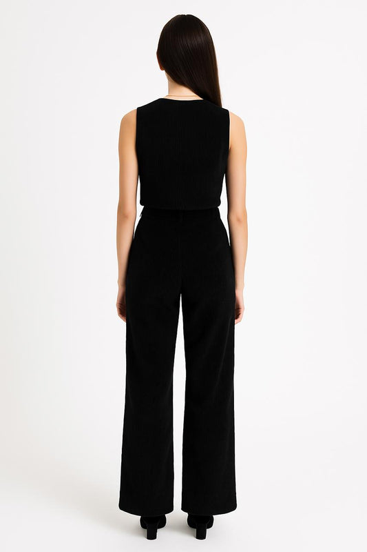 Conjunto Pantalon y Chaleco en Pana