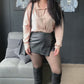Conjunto Falda Short Y Camisa broches