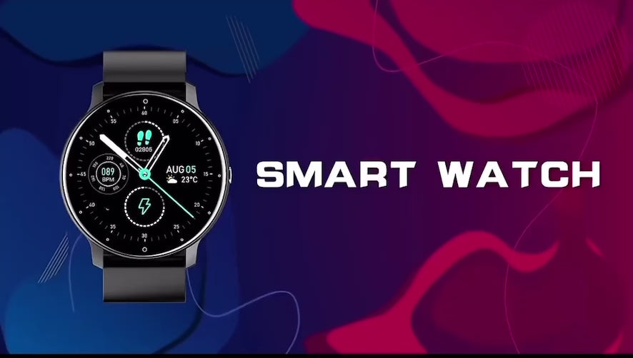 Reloj Inteligente  Redondo Pulsera Inteligente Monitor de presión