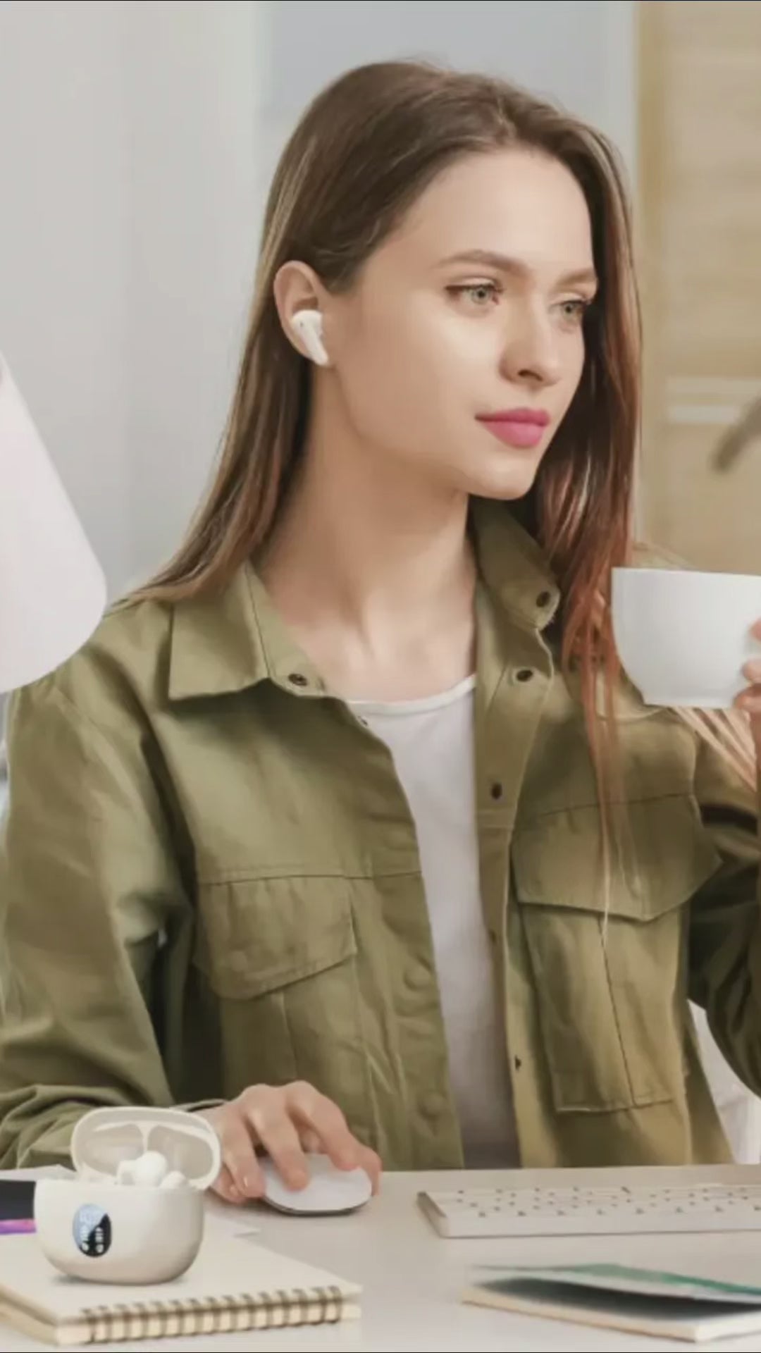 Auriculares Inalambricos con pantalla LED con cancelación de ruido