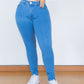 PANTALON DE JEAN SKINNY TIRO ALTO