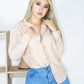 CAMISA LARGA CON BROCHES