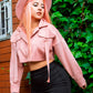 CHAQUETA EN GAMUZA